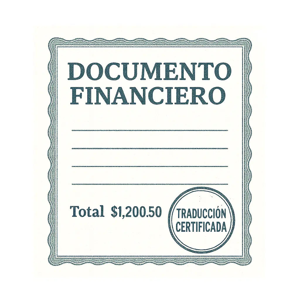 Documento Financiero