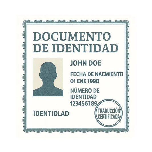 Documento de Identidad